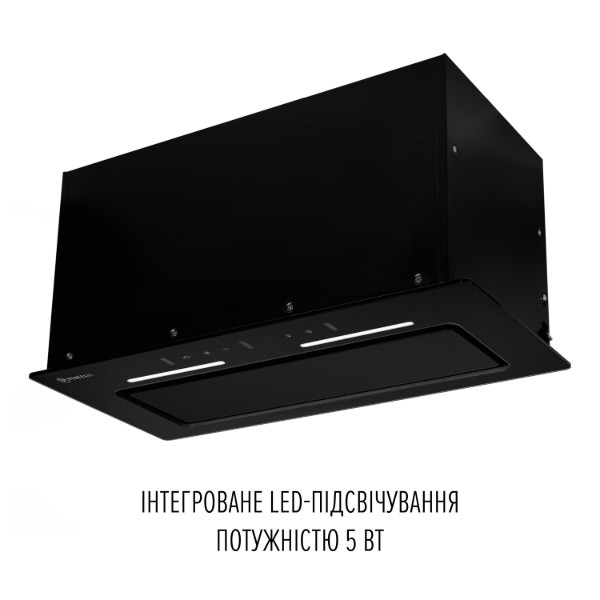 Фото - Витяжка вбудована Perfelli NUOVA 6PWRB NERO